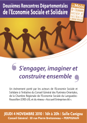 Rencontres départementale de l'economie sociale et solidaire à Perpignan (2010)